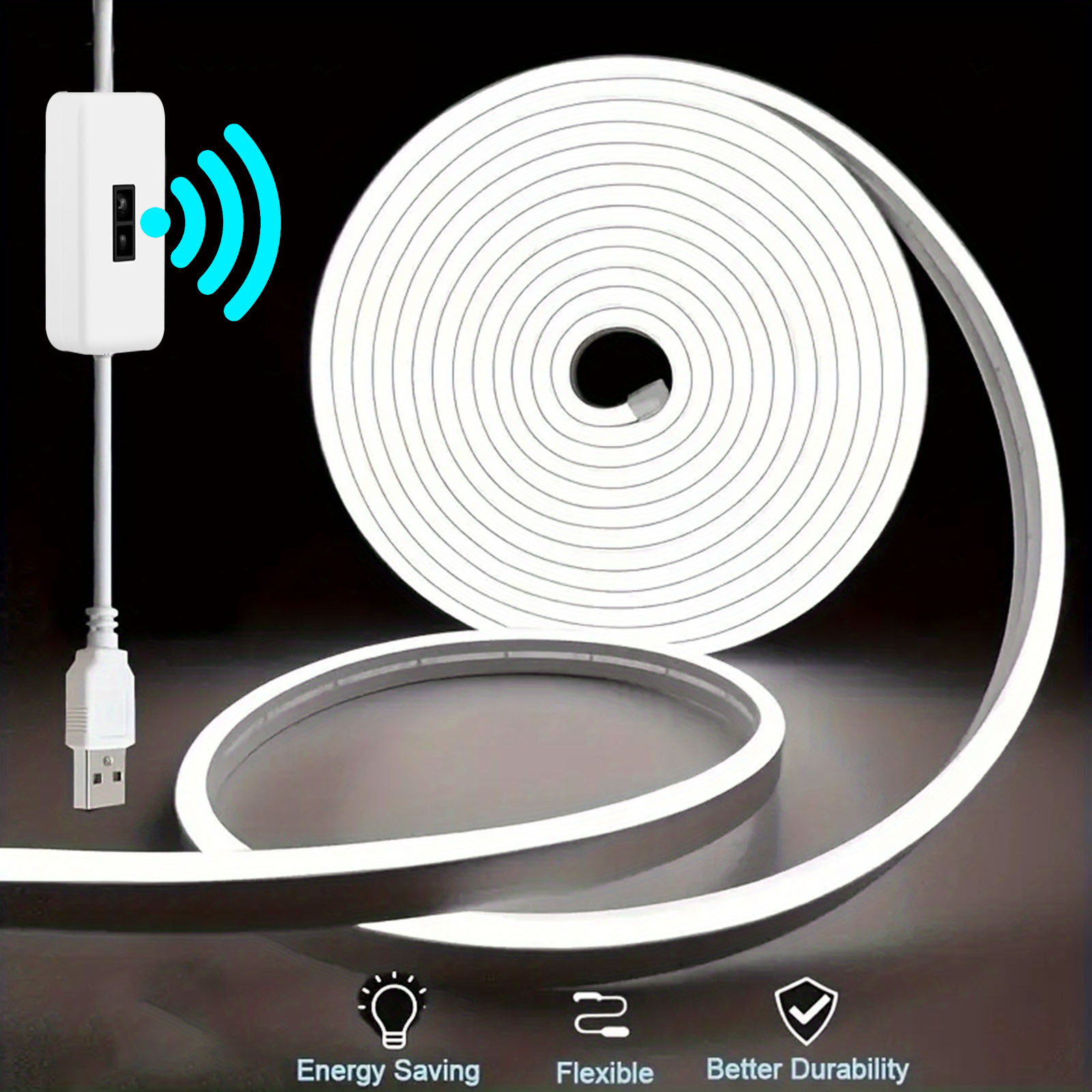 Outdoor Power Strip Weatherproof - Tira de luces LED de neón